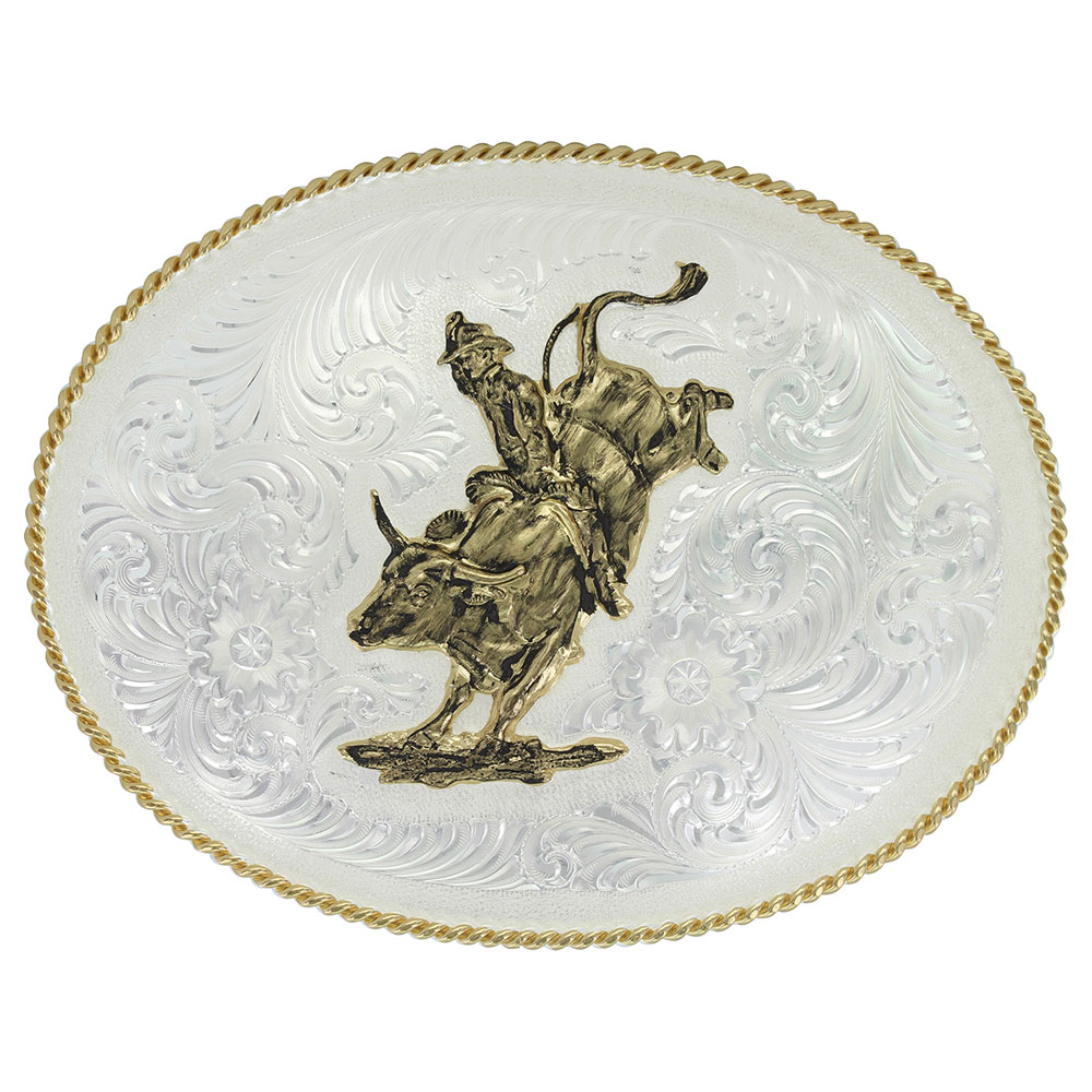 belt buckle bull