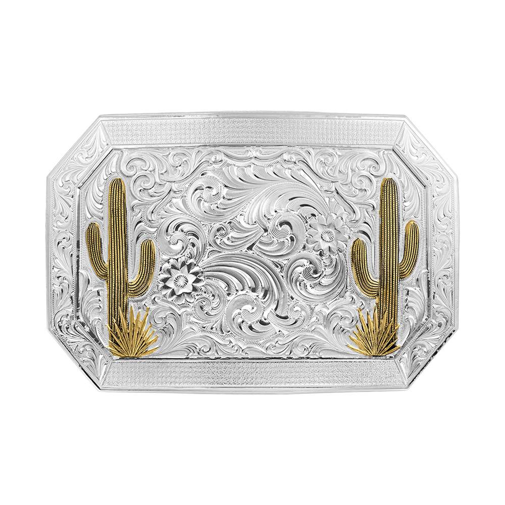 Desert Joy Cactus Custom Buckle