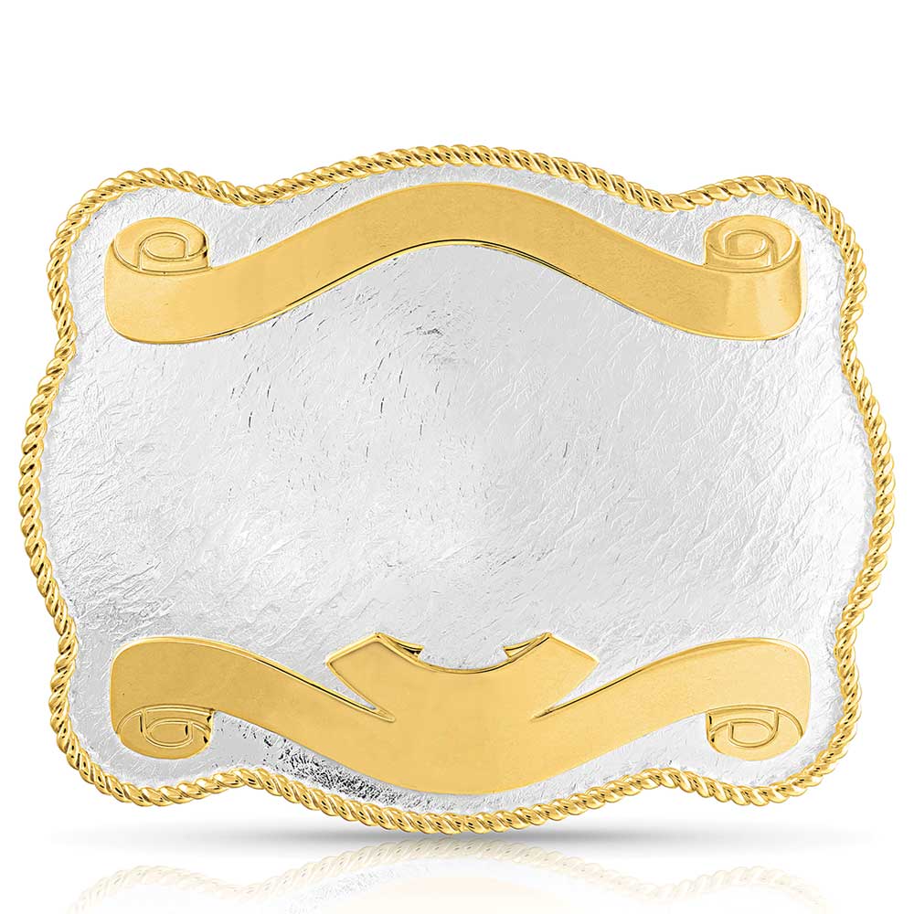 Sunset Rippling Waters Trophy Belt Buckle