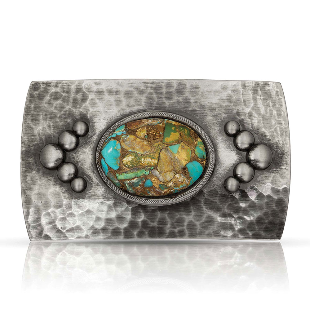 River Rock Cascade Turquoise Buckle