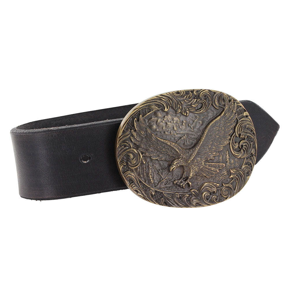 Soaring Eagle Filigree Heritage Attitude Belt Buckle