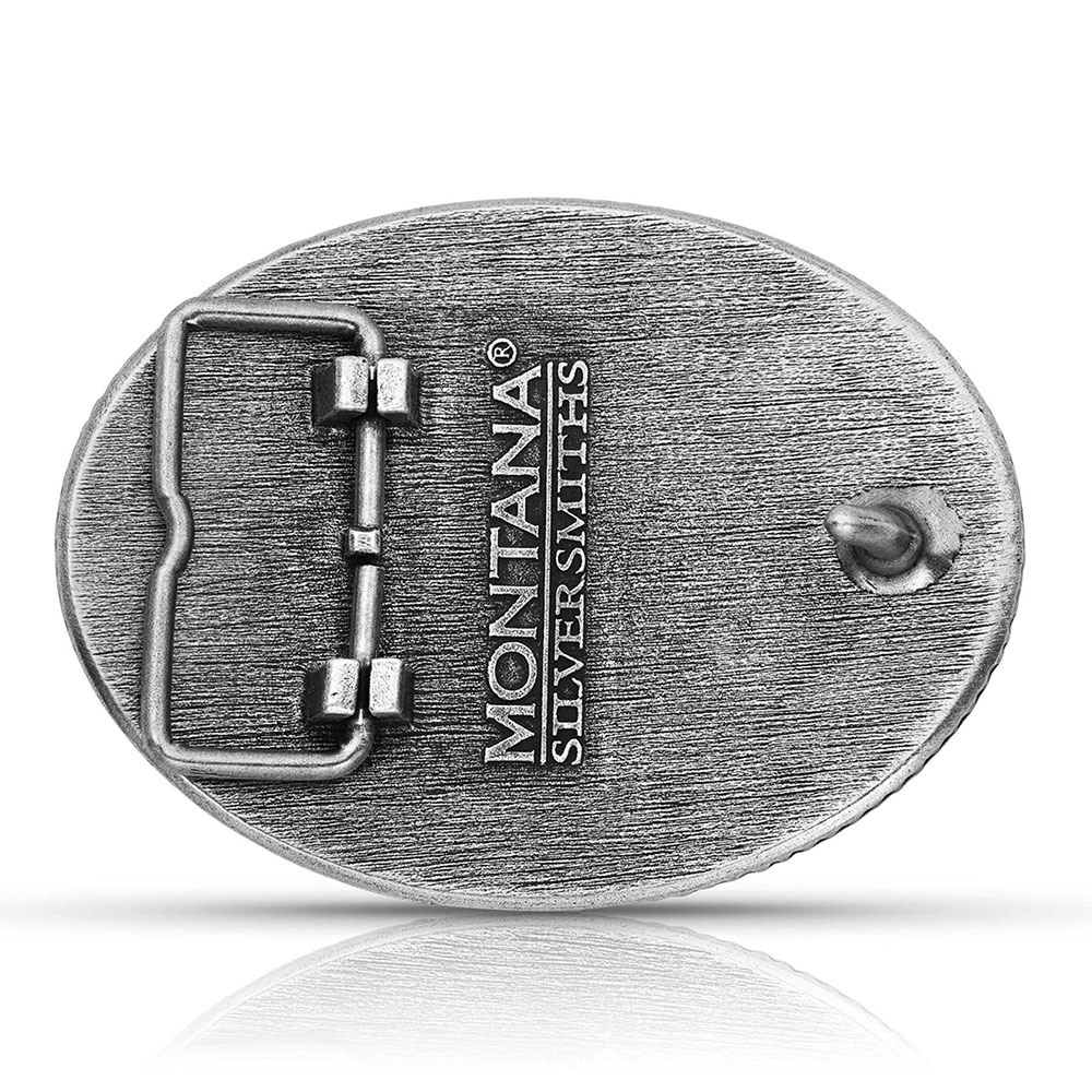 Desert Moon Cactus Attitude Buckle