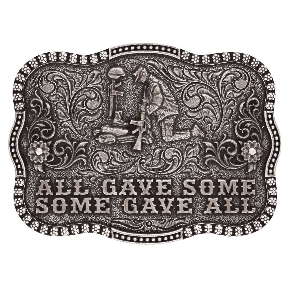 All Gave Some Remembrance Attitude Buckle