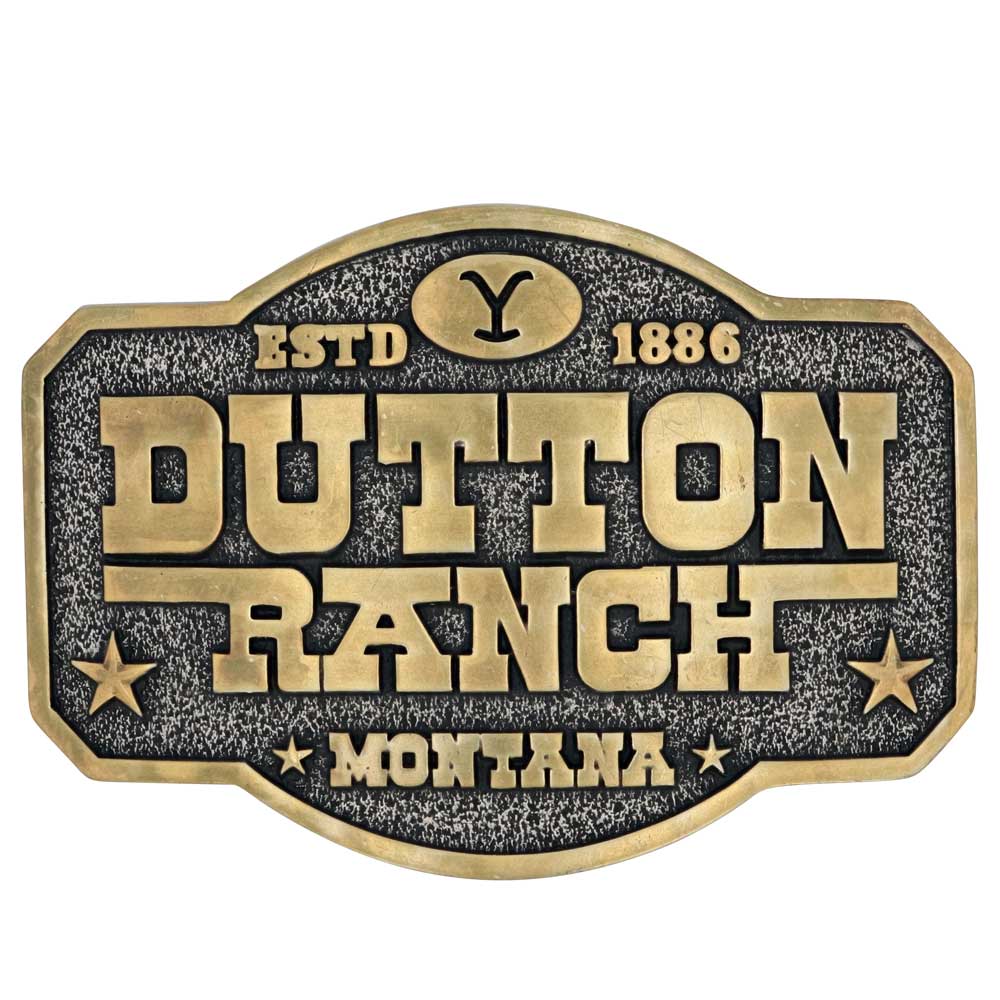The Dutton Ranch Attitude Belt Buckle