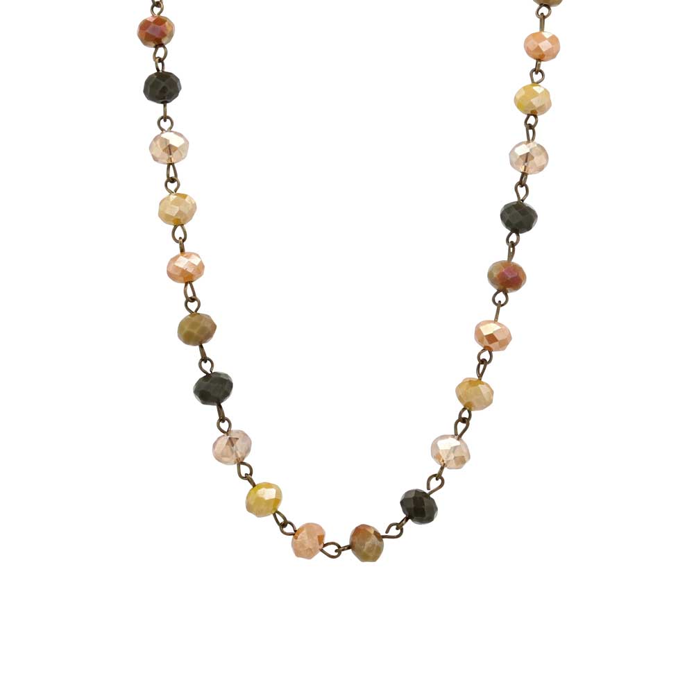 Nature's Colors String Attitude Necklace