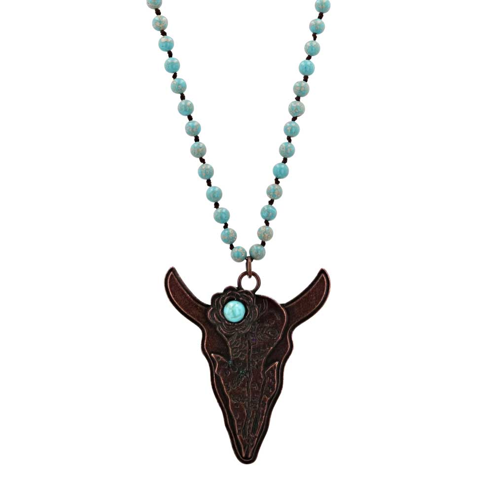 Charming Steer Attitude Necklace