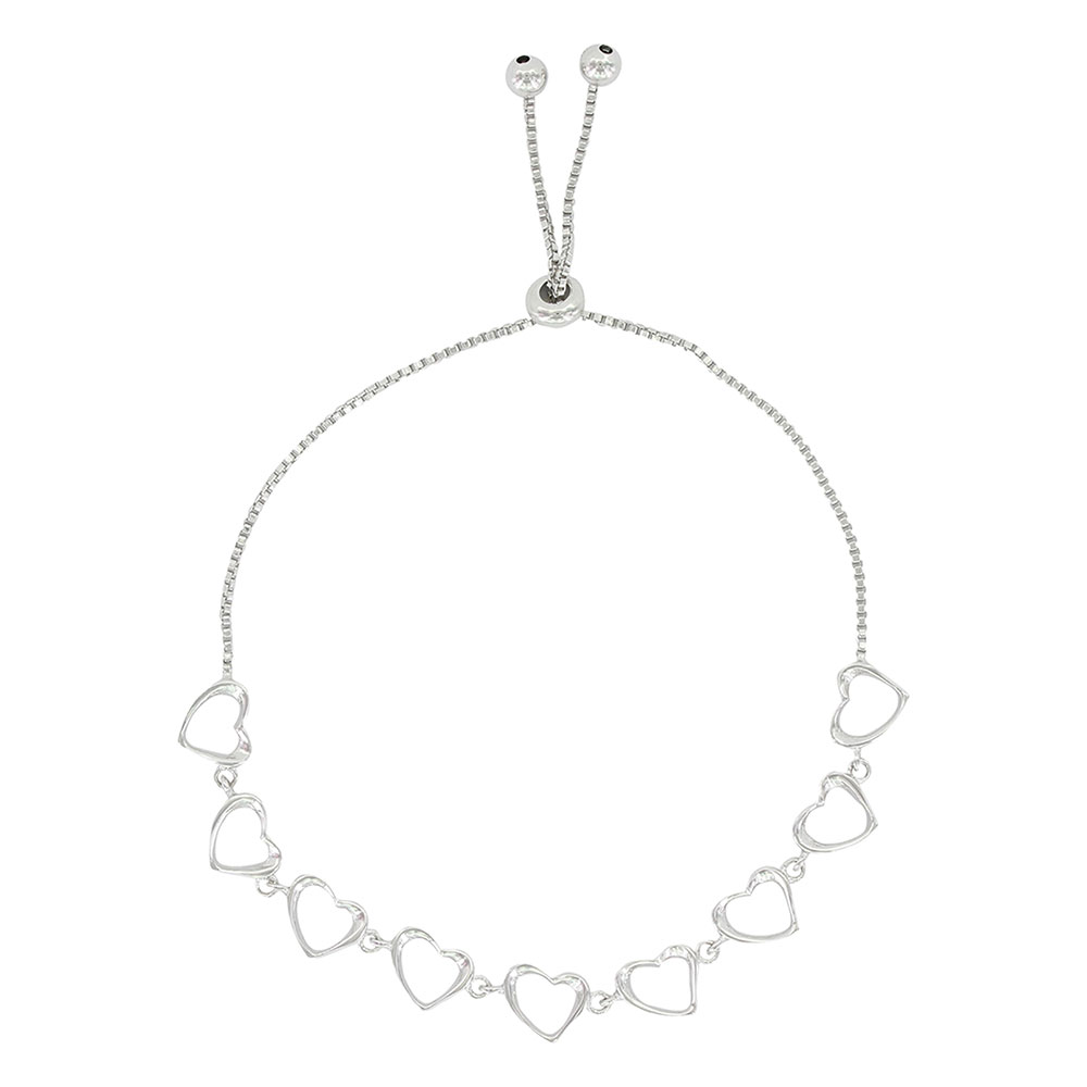 Hearts on the Line Bolo Bracelet