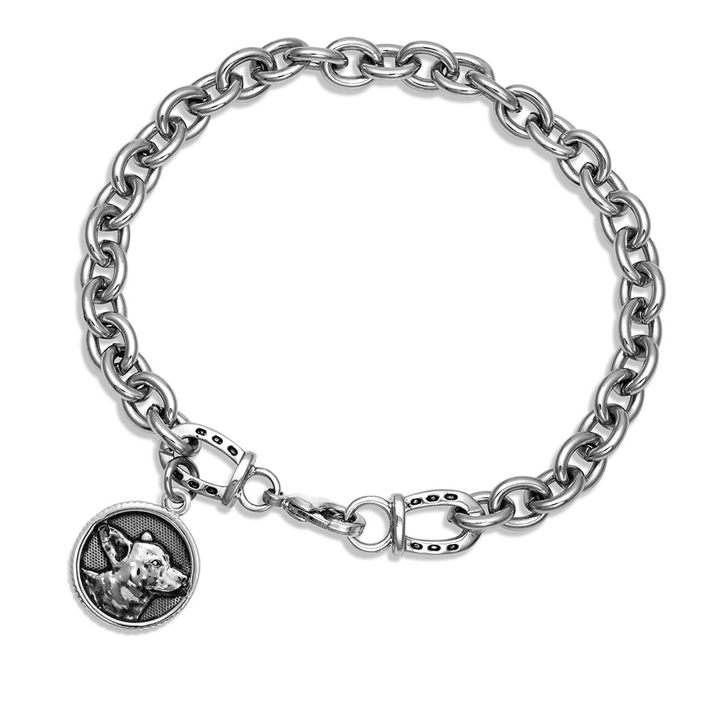 Happy Tails Corgi Charm Bracelet