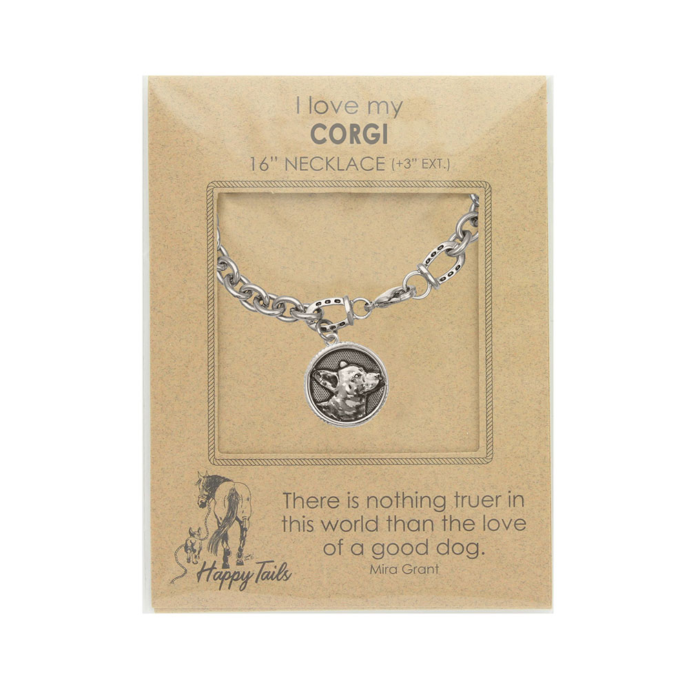 Happy Tails Corgi Charm Bracelet