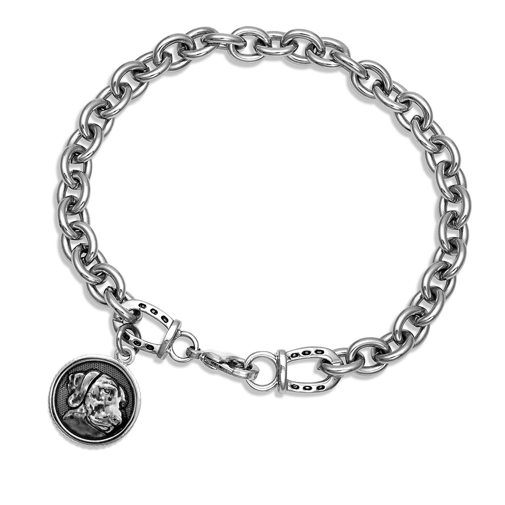 Happy Tails Shorthair Pointer Charm Bracelet
