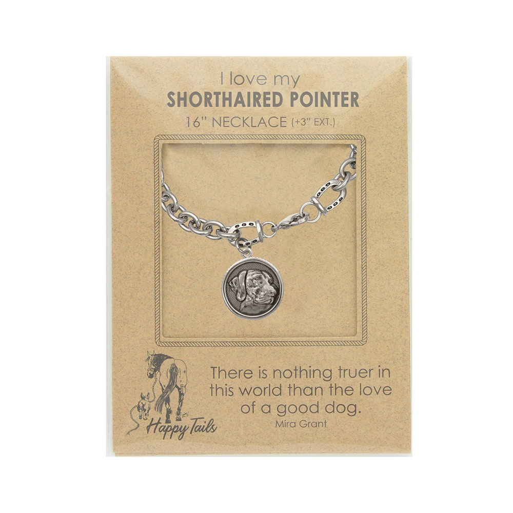 Happy Tails Shorthair Pointer Charm Bracelet