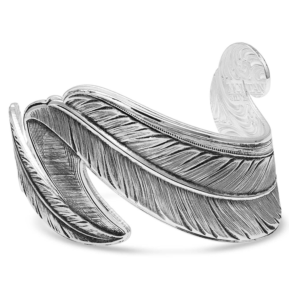 Free Spirit Feather Cuff Bracelet