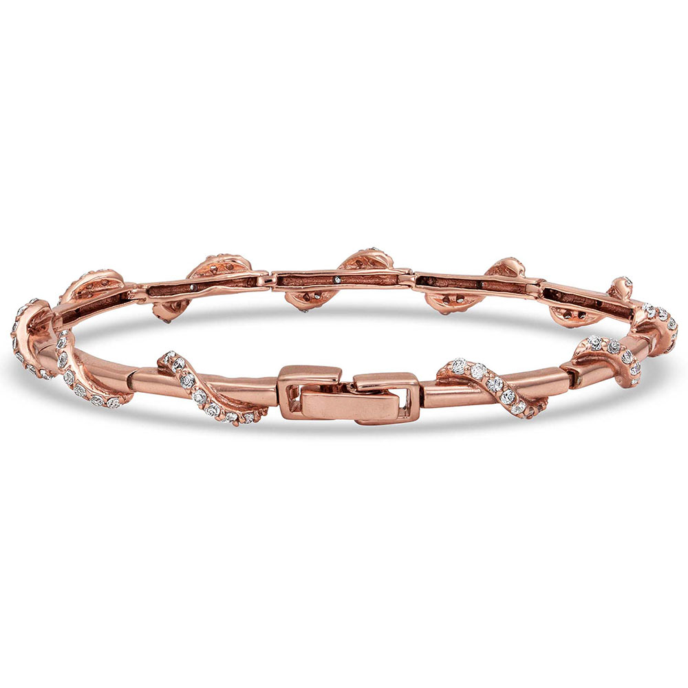 Along the Rose Gold Path Bracelet