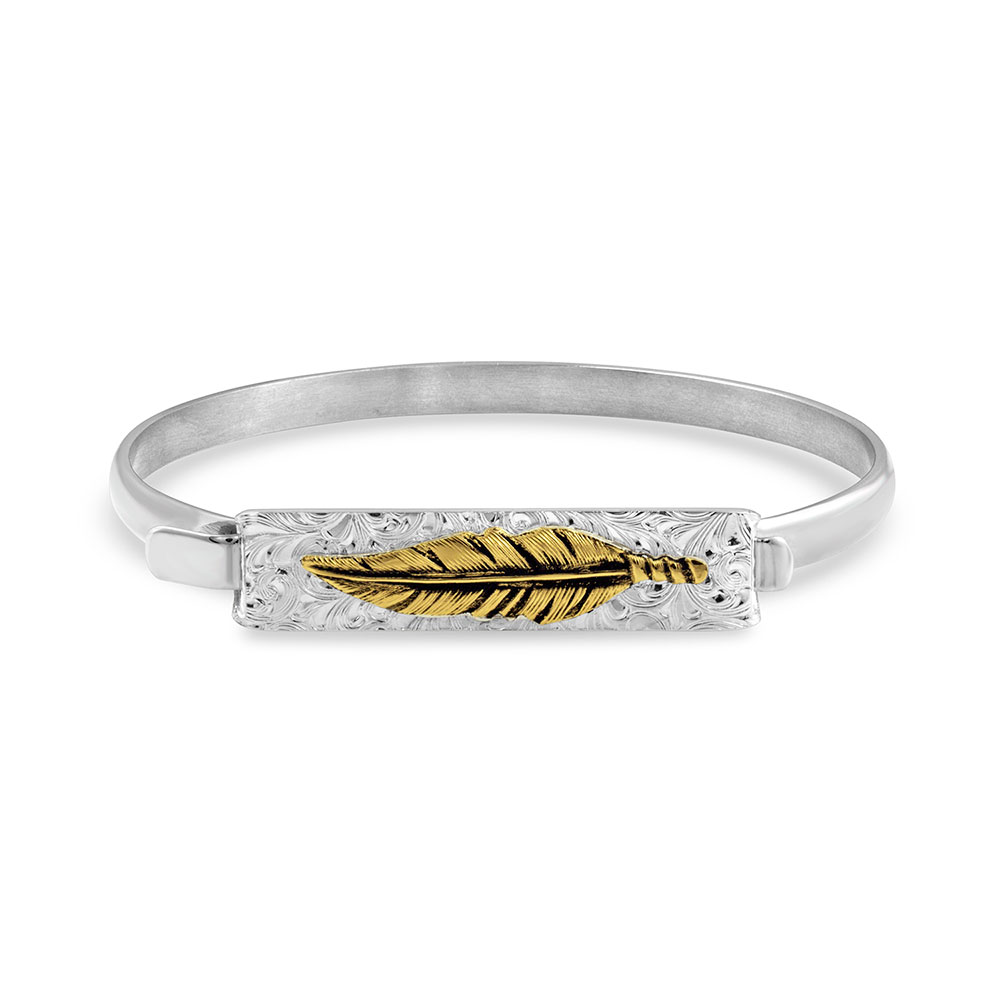 Take Wing Feather Bracelet