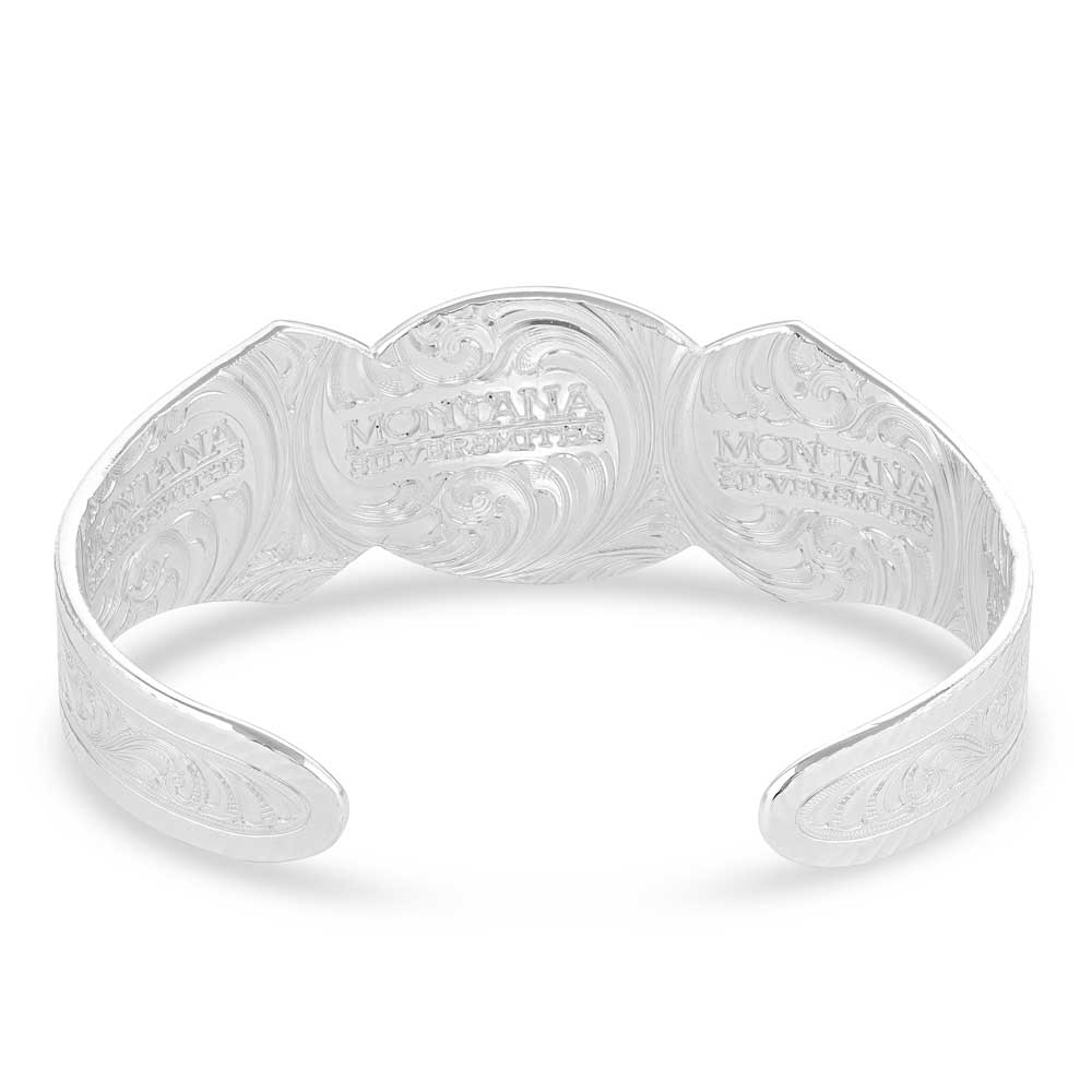 West Bound Silver Cuff Bracelet