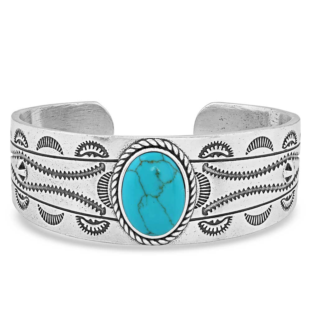 Into the Blue Turquoise Cuff Bracelet