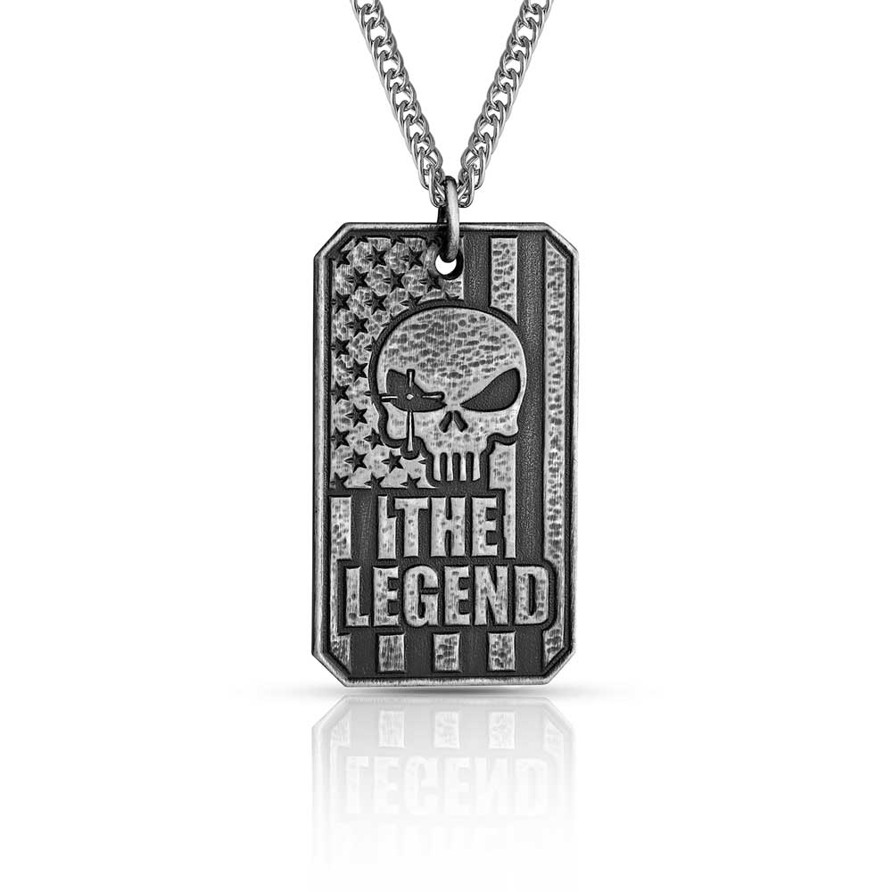 The Legend Chris Kyle Glory Dog Tag Necklace