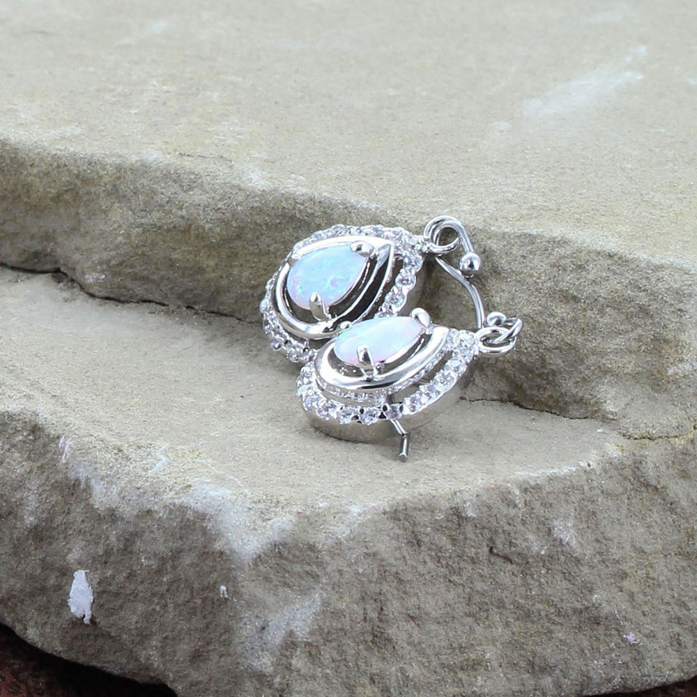 Opal Drop Earrings