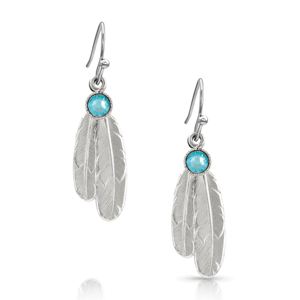 Gift Of Freedom Feather Earrings 