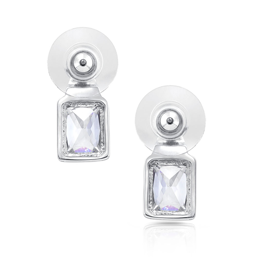 Two Tone Brilliance Earrings