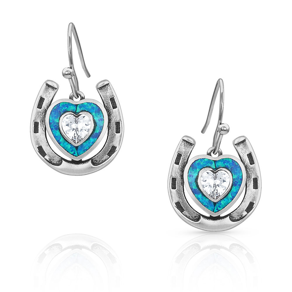 The Love Inside Luck Horseshoe Earrings