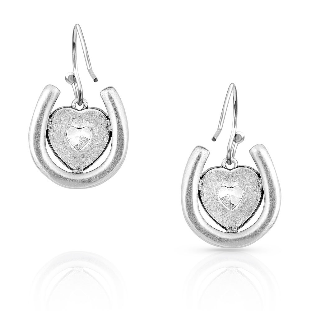 The Love Inside Luck Horseshoe Earrings
