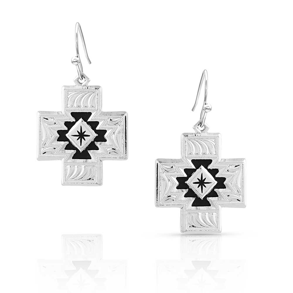 Within the Storm Geometric Earrings