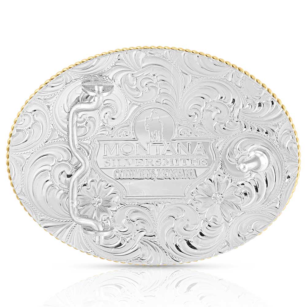 Rough Waters Classic Belt Buckle with Any Figure
