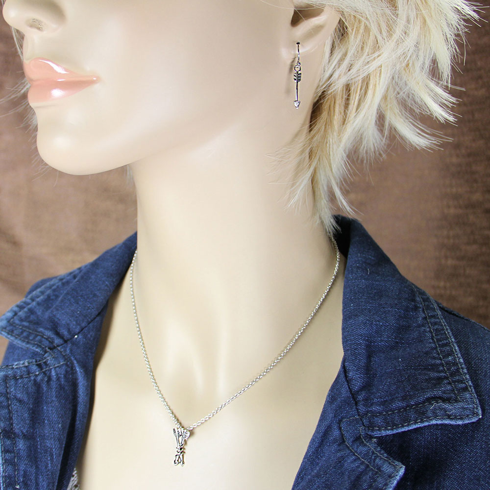 Wanderer Double Arrow Jewelry Set