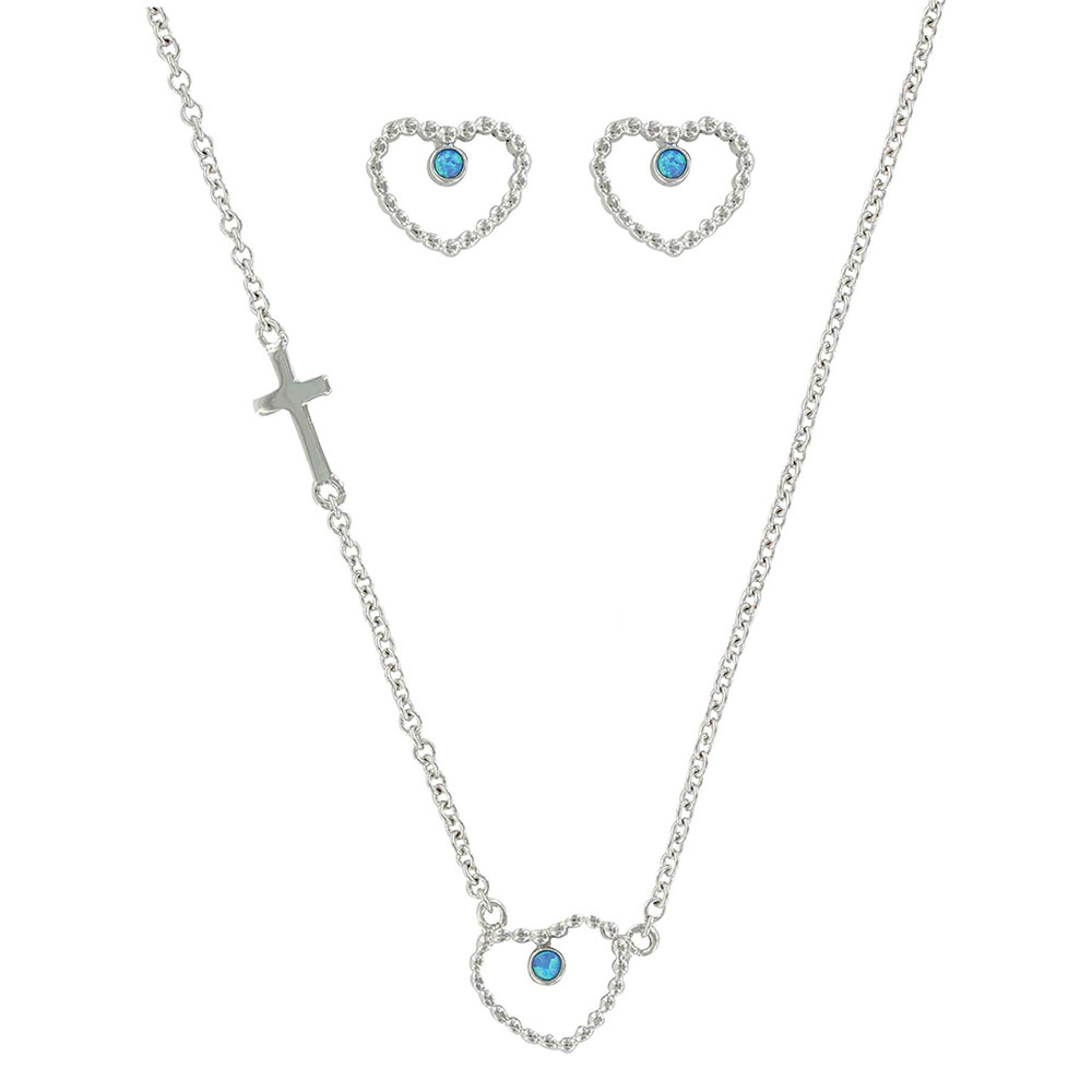 Beads of My Heart Opal Jewelry Set