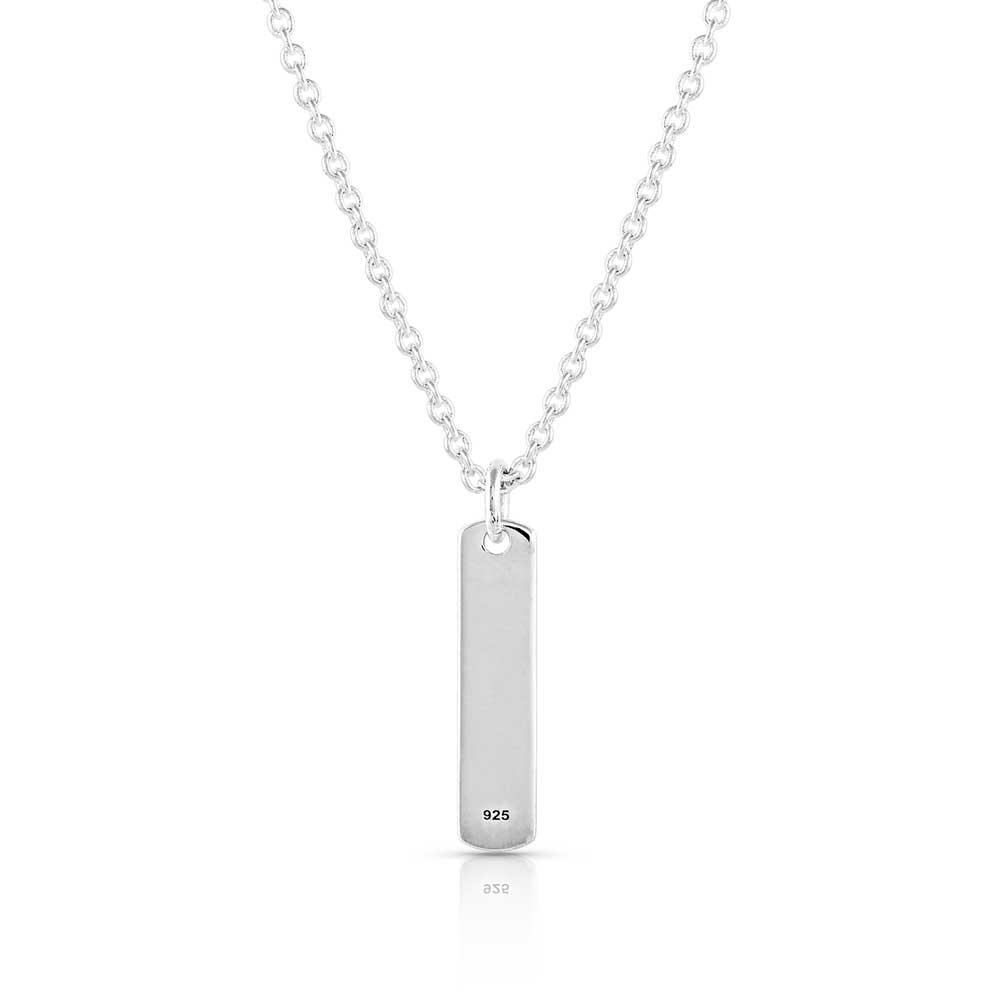 Tracker's Delight Silver Necklace