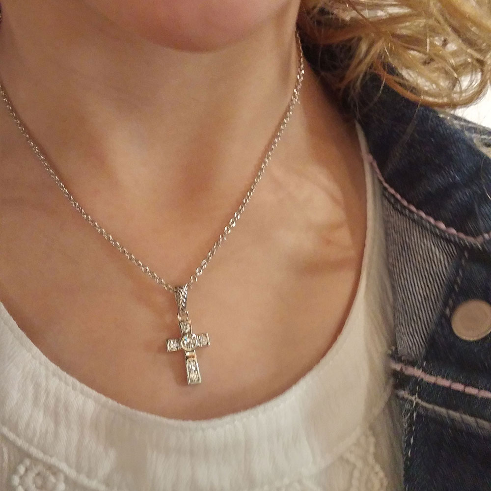 A Mark of Faith Cross Necklace