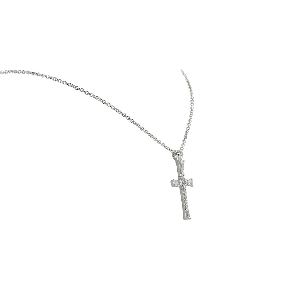 Radiant Faith Cross Necklace