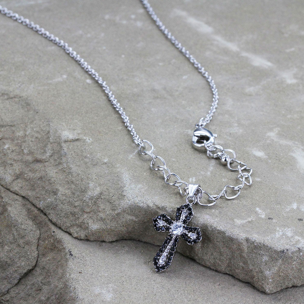 Faith Defined Cross Necklace | Montana Silversmiths