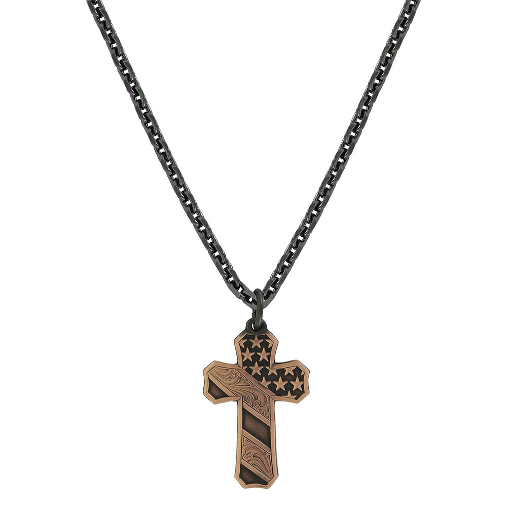 Americana Cross Necklace