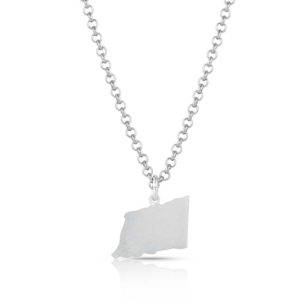 The Thin Green Line Flag Necklace
