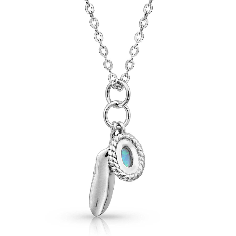 Wishing On Hope Opal Necklace