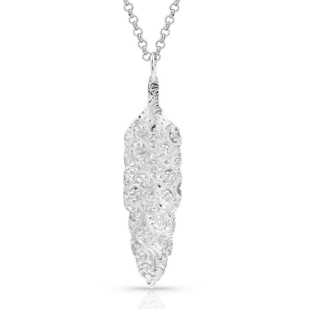 Two-Tone Sedona Ranch Feather Necklace