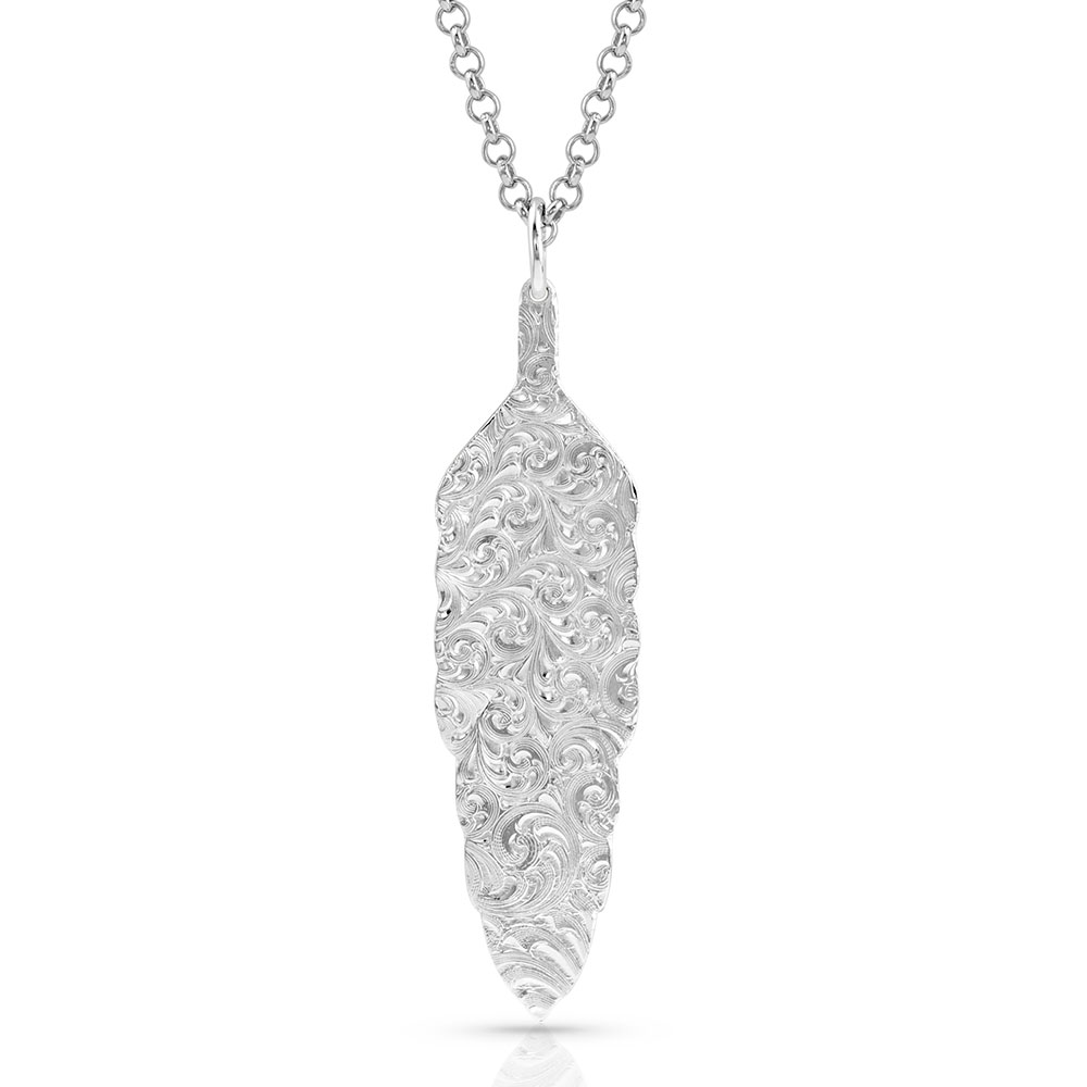 Sedona Ranch Feather Necklace