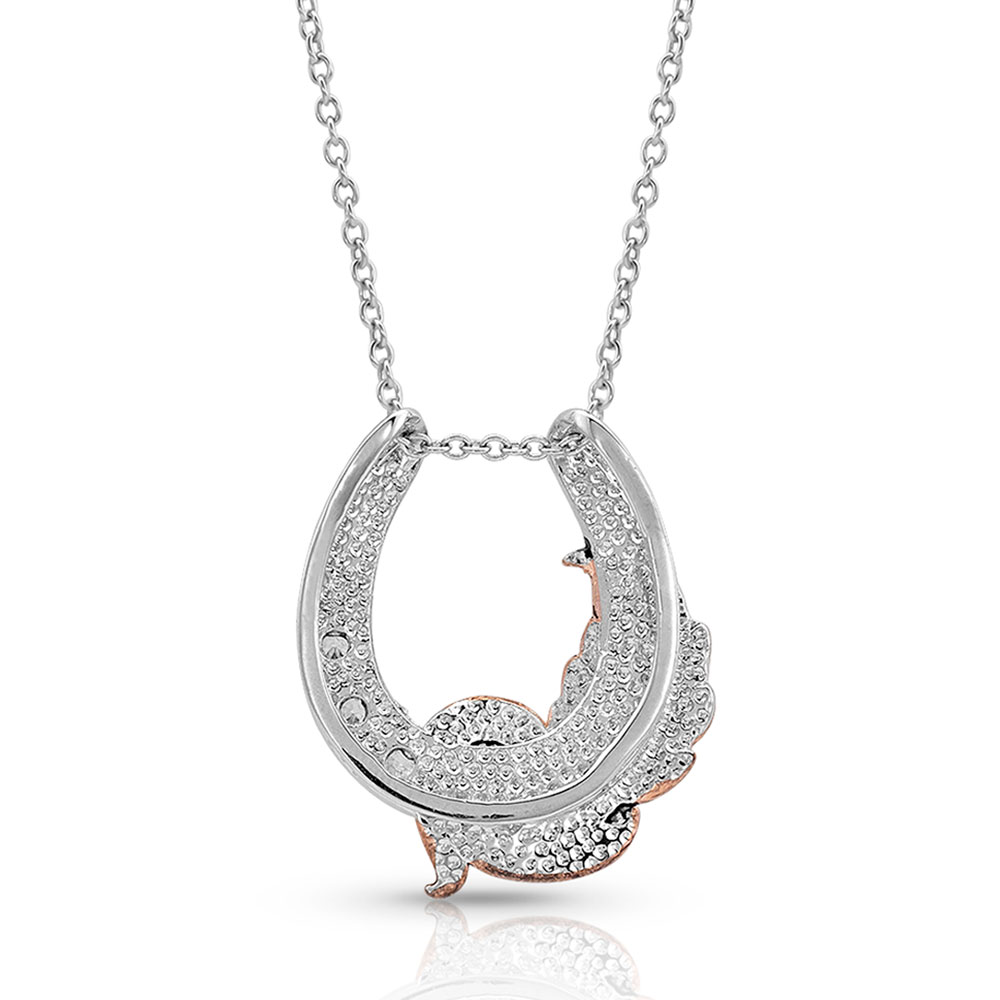 Natural Luck Horseshoe Necklace