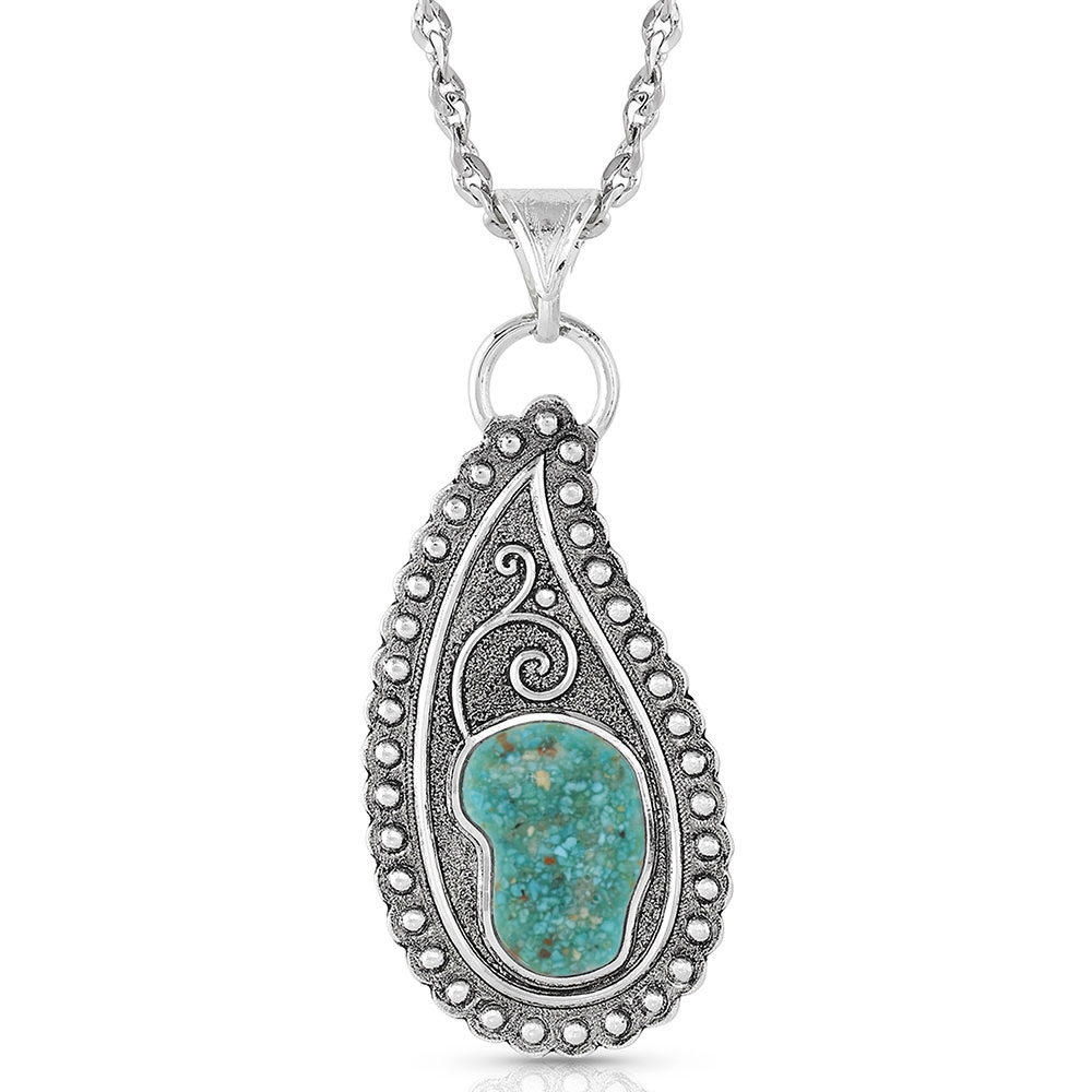 Country Roads Turquoise Necklace