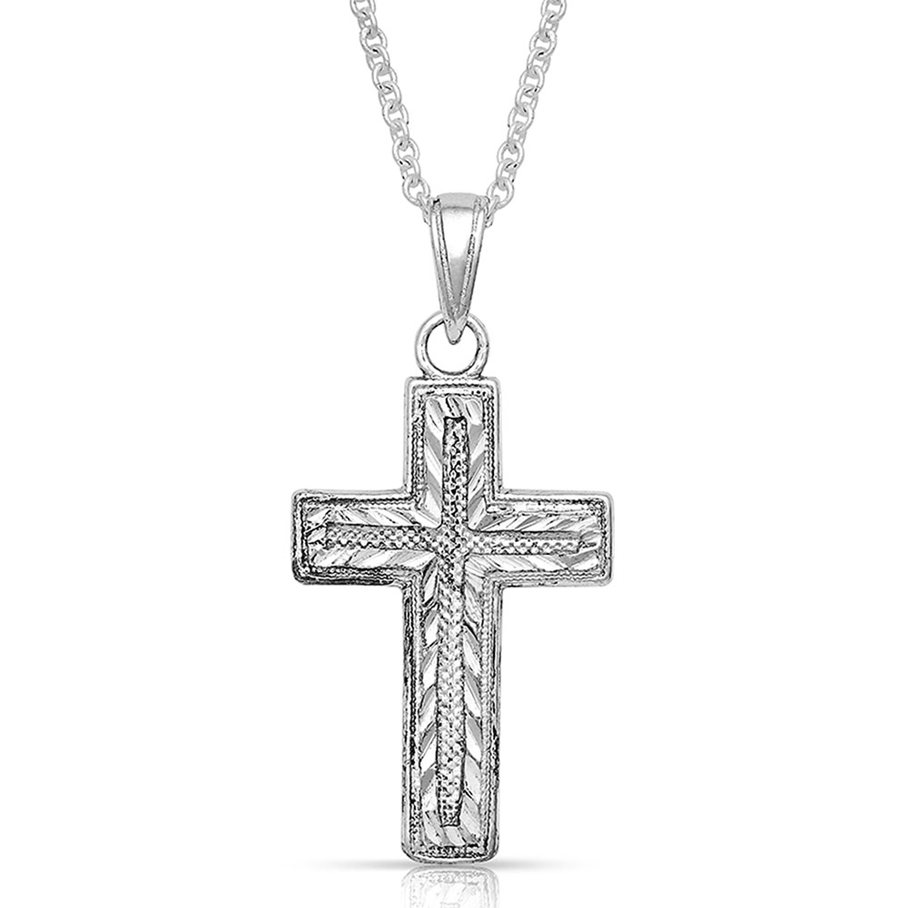 Captured In Faith Cross Necklace