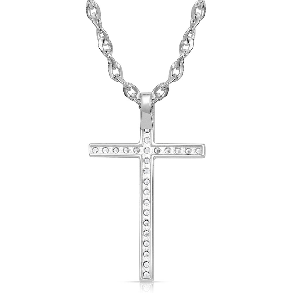 Dazzling in Faith Cross Necklace