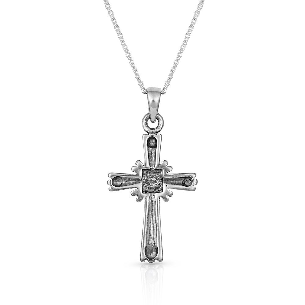 Beaming Cross Necklace