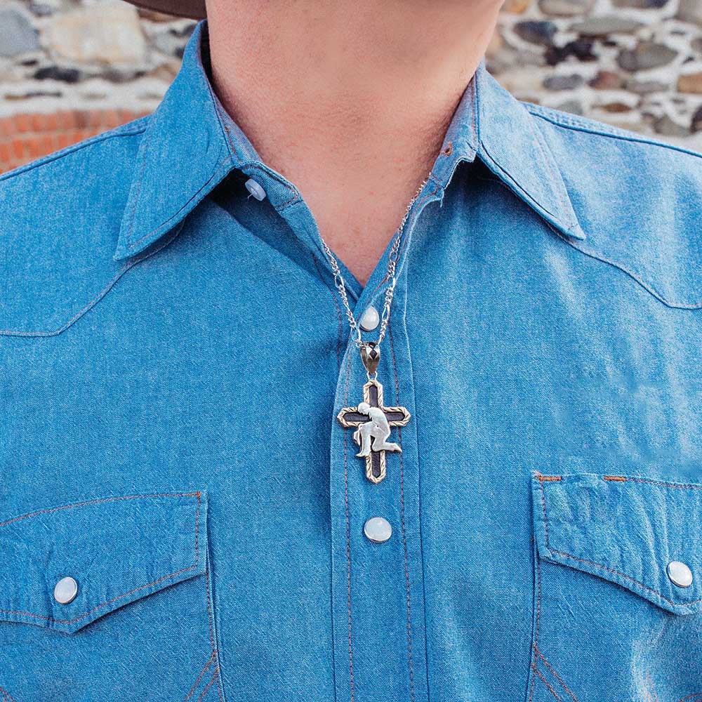 Surrender in Faith Cross Necklace