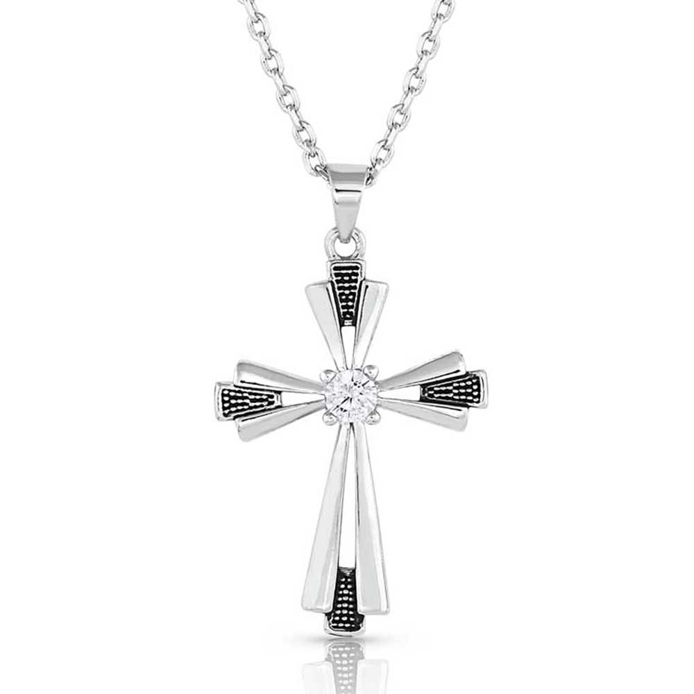 Extended Faith Cross Necklace