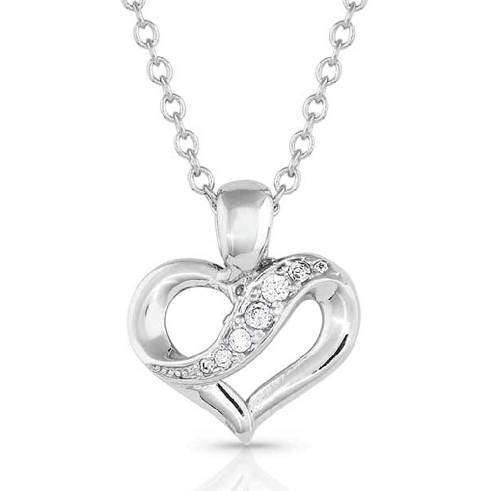 Ribbon 'Round My Heart Necklace