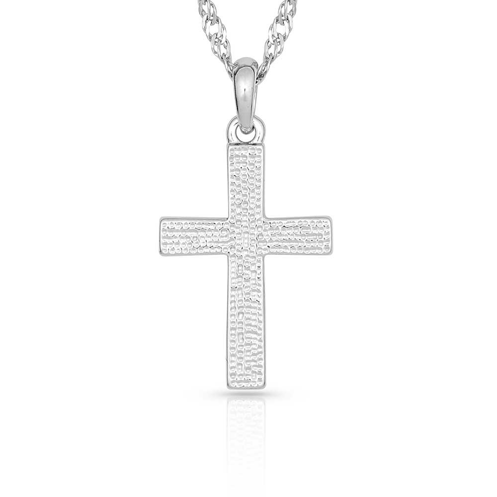 Rhinestone Cross Necklace | Montana Silversmiths