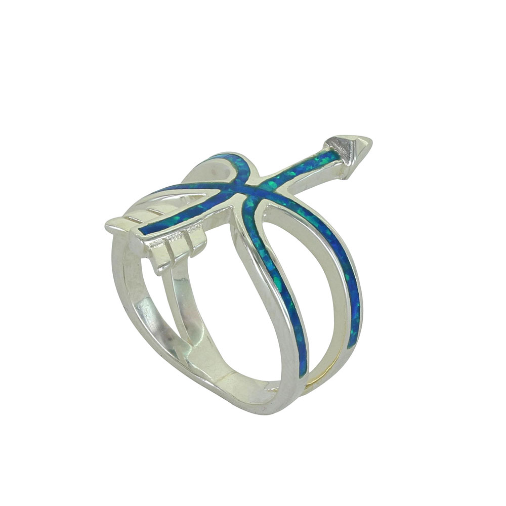 Set Your Intentions Opal Arrow Ring