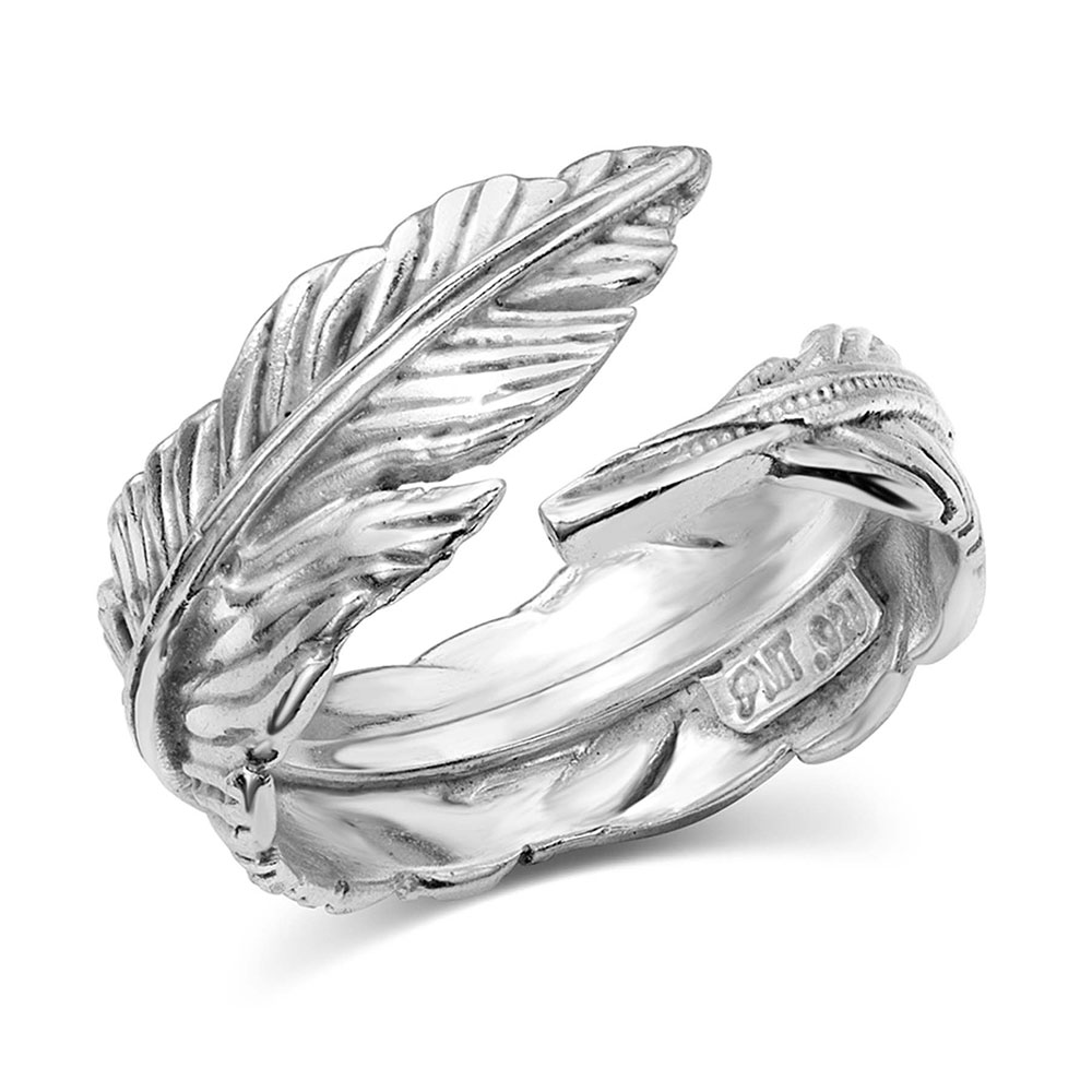 Joyful Feather Ring